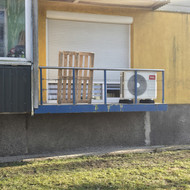 Uždengti balkono šonus