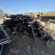 Apdegusios medienos išvežimas