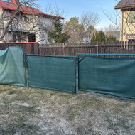 Segmentinės tvoros įrengimas 20 m + vartai