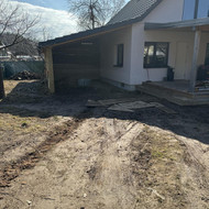 Trinkelių klojimas, nuogrinda, aplinkos tvarkymas