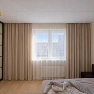 Užuolaidų siuvimas, kabinimas