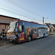 Autobuso langų apklijavimas plėvele