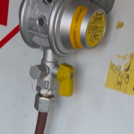 Dujų baliono pajungimas kemperyje