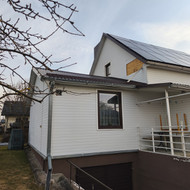 Plastikinių apdailos lentelių pritvirtinimas