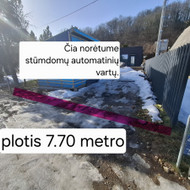 Ieškau Tvoros, vartų bei vartelių sprendimų, tuo pačiu gerai būtų sutvarkyti įvažiavimą bei praėjimą