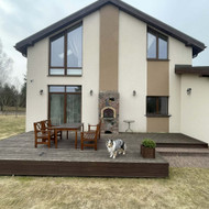 Terasos lentų atnaujinimas ir stogas