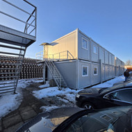 6 konteinerių pervežimas Lentvaris → Vilnius + nukėlimas/montavimas