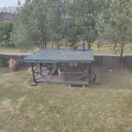 Pavėsinės stogo keitimas