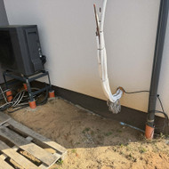 Kondensato vonelės montavimas