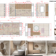 Reikalingi plytelių meistrai suklijuoti plyteles vonioje ir tualete (grindys ir sienos)