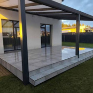 Terasa iš keramikinių plytelių