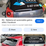 Reklama ant transporto