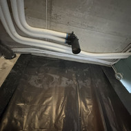 Gipso konstrukcijų montavimas užuolaidų nišoms (Palanga)