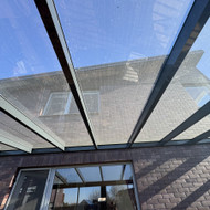 Roletai terasos stogui