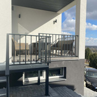 Stiklo konstrukcijos, terasos stiklinimas