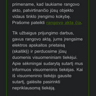 Elektros rangovo aktas