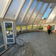 Grindų išlyginamojo sluoksnio liejimas