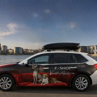 Ieskau, kas sukurtu maketą ir apklijuoti mašiną lipduku