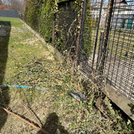 Tvoros stulpų pastatymas