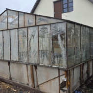 Stiklinio šiltnamio nugriovimas