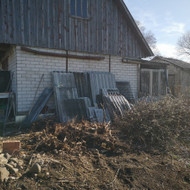 Terasos su stogine įrengimas