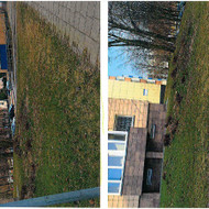 Kelmų rovimas, išvežimas, žolės užsėjimas