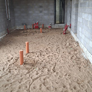 Juodgrindžių betonavimas