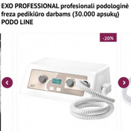 Pedikiūrinės frezos remontas