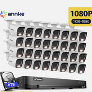 32 IP kamerų montavimas