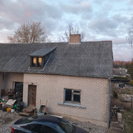 Stogo keitimas ūkiniam pastatui