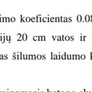 Stogo perdangos šiltinimas