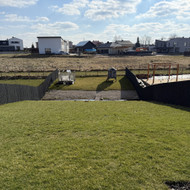 Šlaito tvirtinimas, apželdinimas