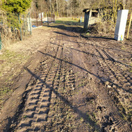 Sodo keliuko 240m įrengimas