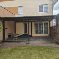 Terasos stogo keitimas