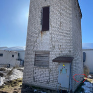 Krano lauke montavimas