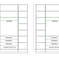 Reikia drabužinės 2vnt.