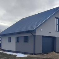 Sniego stabdžiai ant stogo