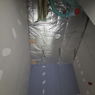 Šlaitinių gipso lubų montavimas