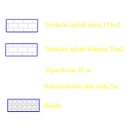 Trinkelių klojimas Vilnius 150m2