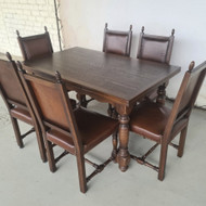 Reikia pagaminti naujas, medines stalo kojas