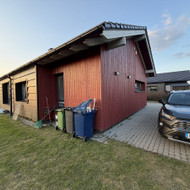 Medinio namo fasado dažymas