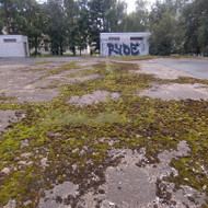 Garažų komplekso stogo remontas