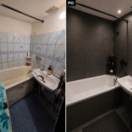 Vonios kambario remontas (plytelės, dušas, kosmetinis atnaujinimas)