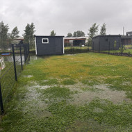 Drenažo įrengimas kieme