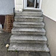 Betoniniai lauko laiptai