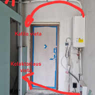 Reikalingas santechnikas perkelti Silumos siurbli ir kolenktoriu