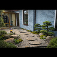 Įrengti mini japoniską lauko erdvę