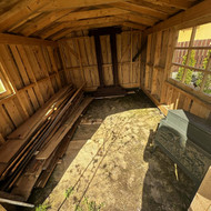 Senų plytų klojimas kaip trinkelės