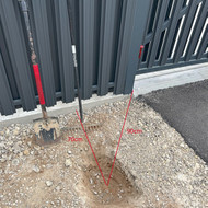 Namo vandens įvado sklendės (kapos) iškėlimas aukščiau