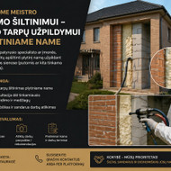 Ieškome patyrusio specialisto ar įmonės, galinčių apšiltinti nuosavą plytinį namą Tauragėje